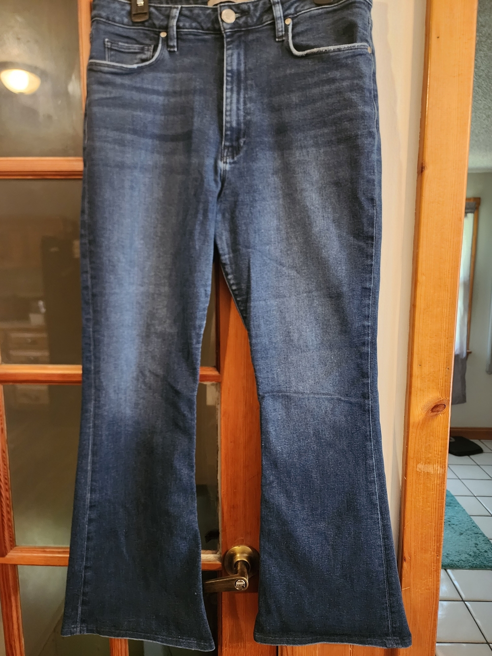 Hudson Jeans Dark Blue Flare Denim